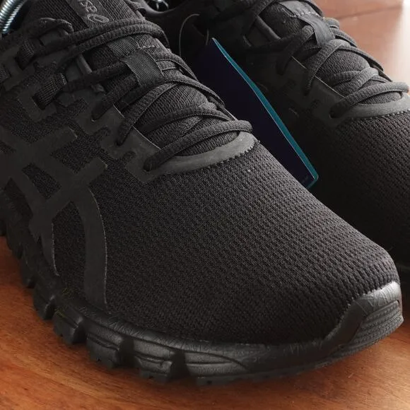 Asics Sneakers Mens SZ 11 Triple Black Gel Quantum 90 Athletic Running Shoes NWT