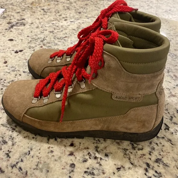 Asolo Sport Hiking Boots with Red Laces