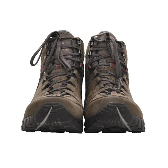 B0 Auth VASQUE 7424 Brown Nubuck Ultra Dry Vibram Soles Hiking Boots Size 10.5 M