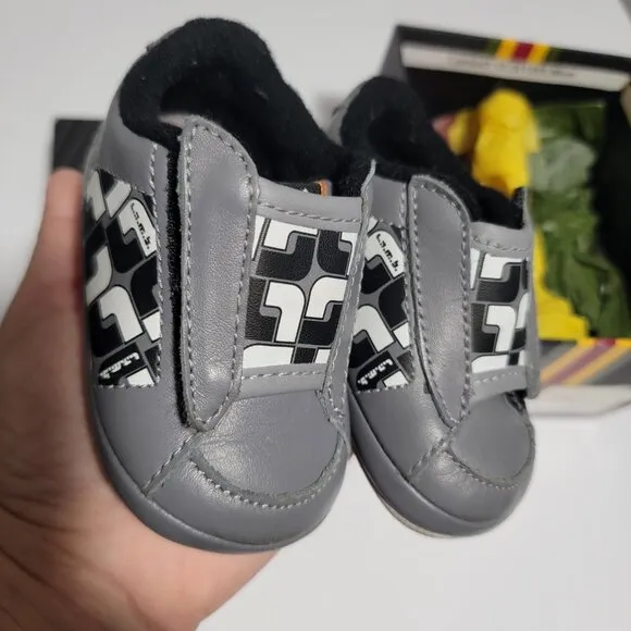 BABY L.A.M.B. Shoes Size 3 with box! Geolambtric crib infant
