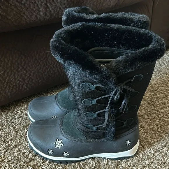 BAFFIN Cadee Junior ... Girls Snow Boots Size 6
