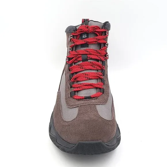 Bass Outdoor Men Hiking Boots Field Alpine 2 Size US 13 Brown Waterproof Suede