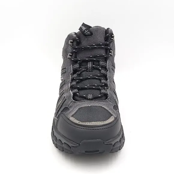 Bass Outdoor Men Hiking boots Peak Hiker 2 Mid Size US 9.5M Grey Suede Mesh
