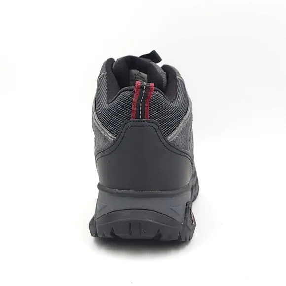 Bass Outdoor Men Hiking boots Peak Hiker 2 Mid Size US 9.5M Grey Suede Mesh