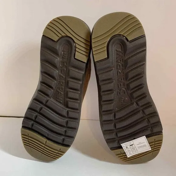 Bearpaw Men's NeverWet Slip-On Shoes Cow Suede Upper Mesh Lining Brown Size 10‎