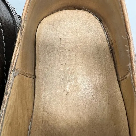 Bed Stu Shoes Mens 11.5 Derby Leather Distressed Brown Dress