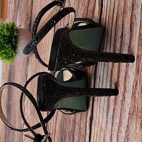 Betsey Johnson Adde Rhinestone Sandals