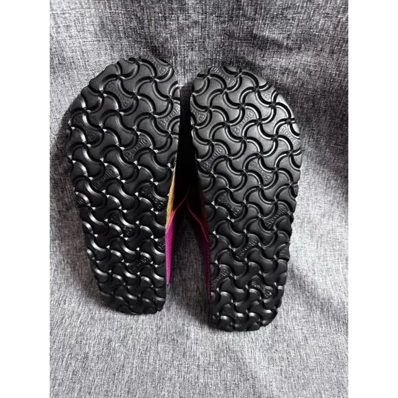 Betula by Birkenstock Sandals Fuchsia Polka Dots Size Us 8