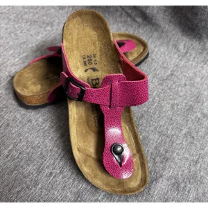 Betula by Birkenstock Sandals Fuchsia Polka Dots Size Us 8