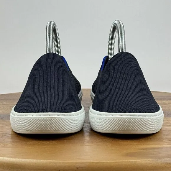 Big Kids Rothys The Original‎ Slip On Navy Blue Casual Sneakers Shoes Size 3 Y
