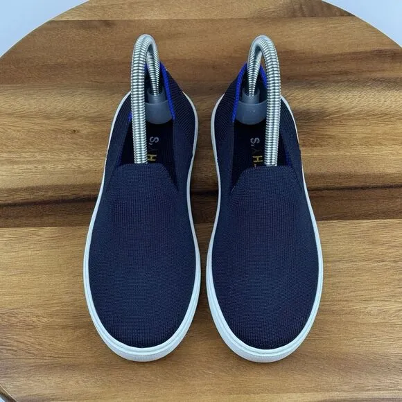 Big Kids Rothys The Original‎ Slip On Navy Blue Casual Sneakers Shoes Size 3 Y