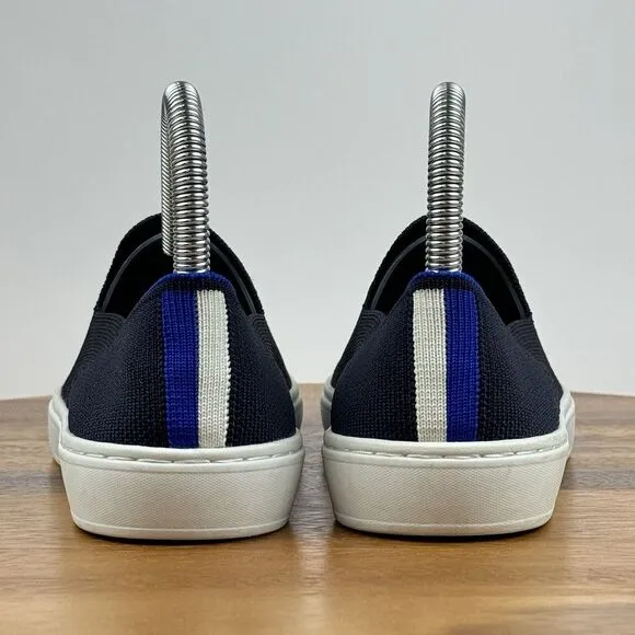 Big Kids Rothys The Original‎ Slip On Navy Blue Casual Sneakers Shoes Size 3 Y