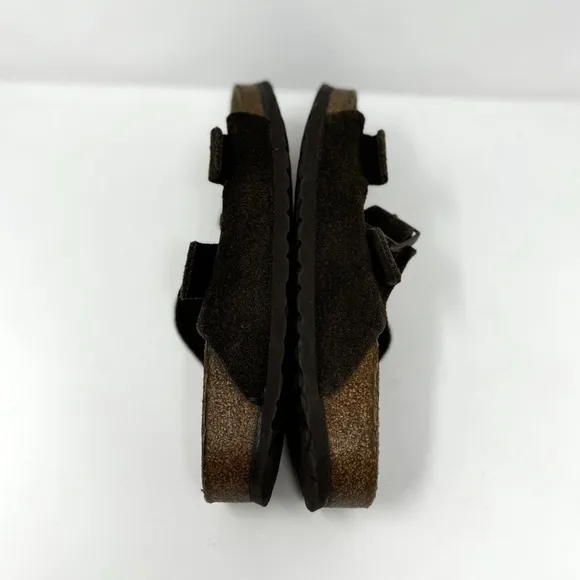 Birkenstock Arizona Suede Soft Footbed Sandals
