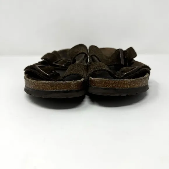 Birkenstock Arizona Suede Soft Footbed Sandals