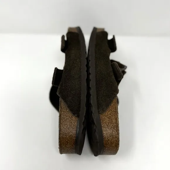 Birkenstock Arizona Suede Soft Footbed Sandals