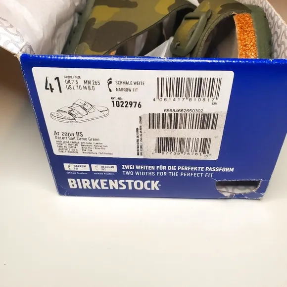 Birkenstock Camouflage Arizona Sandals