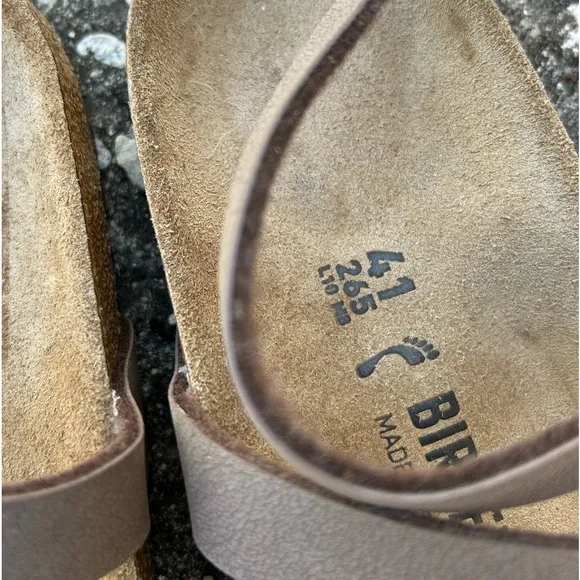 Birkenstock Daloa mocca ankle strap sandals