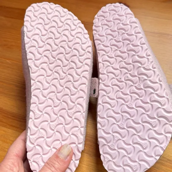 Birkenstock fleece lined sandals