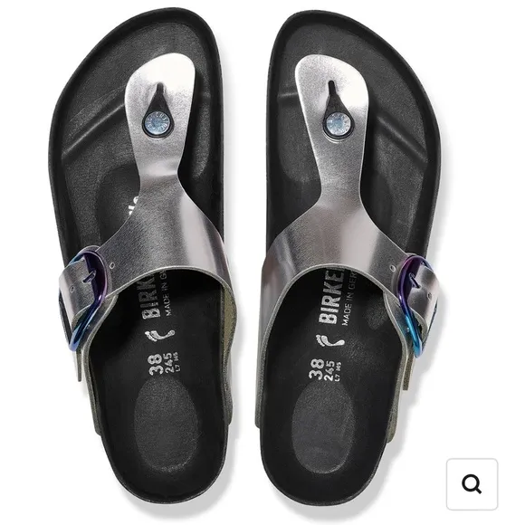 Birkenstock metalic sandals