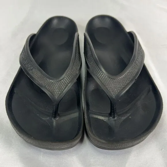 Birkenstock Unisex Mens 8.5 Women's 11 Honolulu EVA Sandals Black