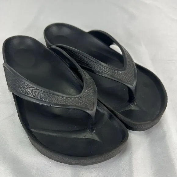 Birkenstock Unisex Mens 8.5 Women's 11 Honolulu EVA Sandals Black
