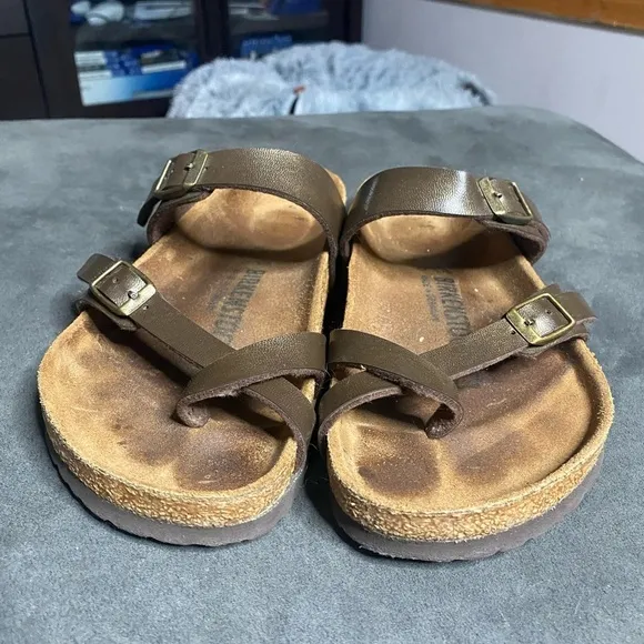 Birkenstock Womens Mayari Sandals Graceful Toffee