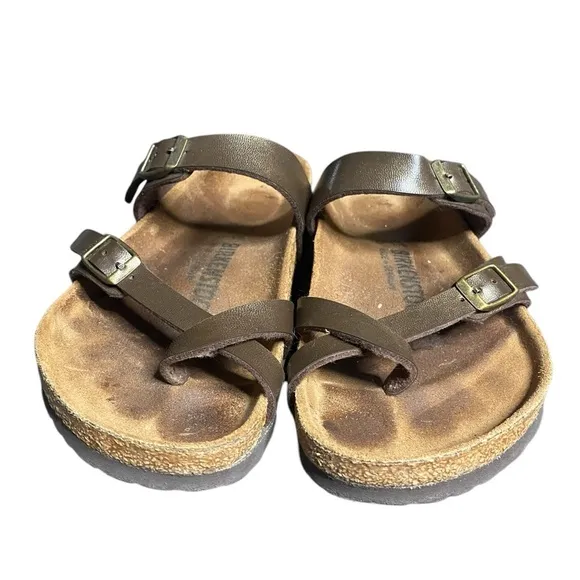 Birkenstock Womens Mayari Sandals Graceful Toffee