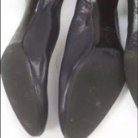 Black Chanel CC  leather shoes 36