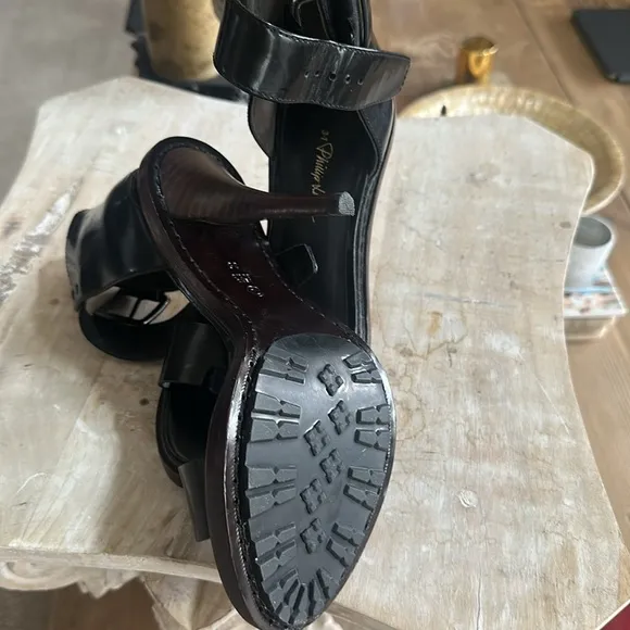 Black Women's Sandals 3-1 Phillip Lim
