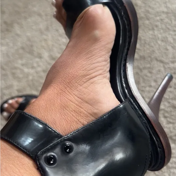 Black Women's Sandals 3-1 Phillip Lim