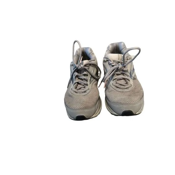 Brooks Addiction Walker Suede Walking Shoes Gray Size 10 Wide