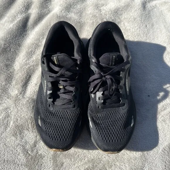 Brooks Adrenaline GTS 23 Womens 9 Wide Shoes Running Walking Black 1203811D056