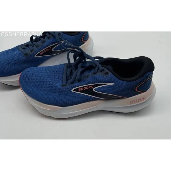 Brooks Blue Womens Shoes Running Walking Sneaker