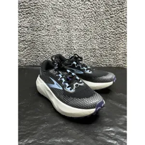 Brooks Caldera 6 Black Blue Trail Hiking Running Walking Shoes Women's Size 9