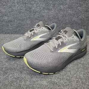 Brooks Ghost 16 Mens 12.5 Shoes Gray 1104181D040 Running Sneaker Gym‎ Walking