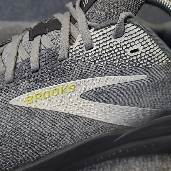 Brooks Ghost 16 Mens 12.5 Shoes Gray 1104181D040 Running Sneaker Gym‎ Walking