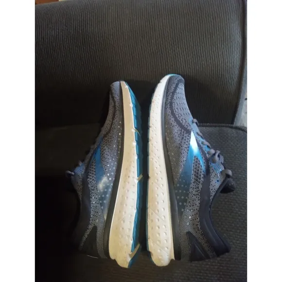 Brooks Glycerin 18 Blue Gray Mens US Size 14 EUR 48.5 1103291D459 Running Shoes