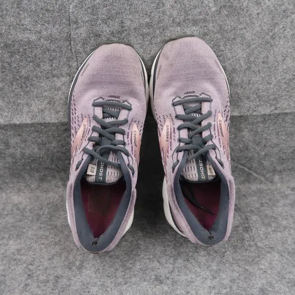 Brooks Shoes Womens 8 Athletic Trainers Ghost 13 Running Active Comfort Walking