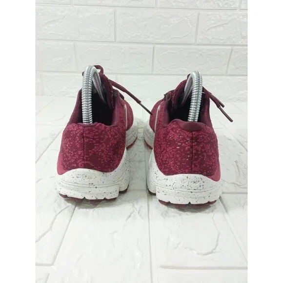 Brooks Women Anthem 2 Burgundy Red Wine Berry Running Sneakers Shoes Size 7.5 B