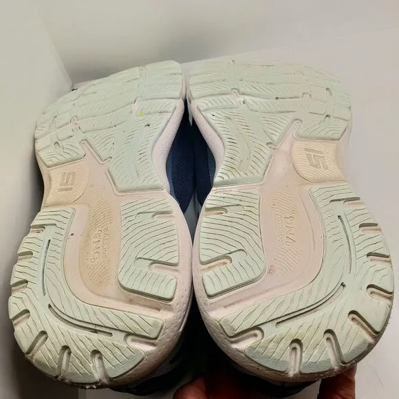 Brooks Womens Ghost 15 Running Shoes 10.5 Navy Extra Wide 2E Athletic Walking