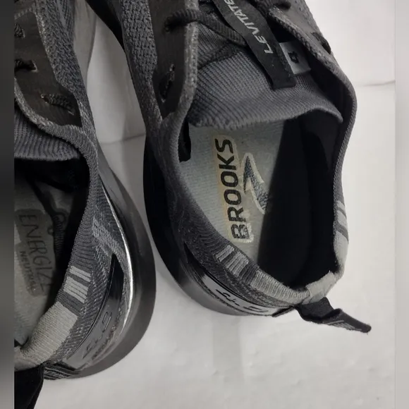Brooksl Levitate 4 Mens Running Shoes Black/Grey  Sz 10 M. Men's 🔥