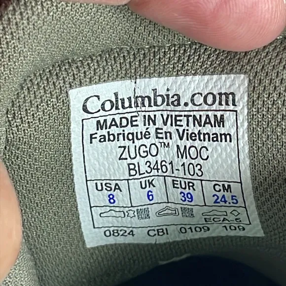 (C) Columbia‎ Men's Zugo MOC Slip-On Casual Sneaker, Size 8