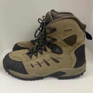 Cabelas Snow Runner Winter Boots Mens 14 D Thinsulate Dry Plus Brown 83-0535‎