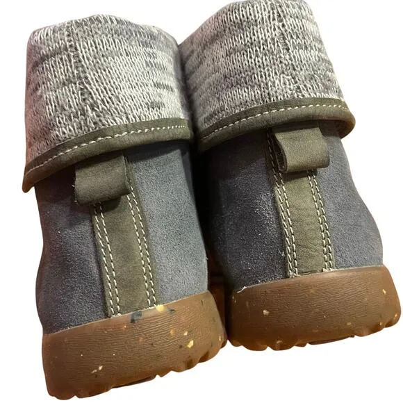 Chaco Barbary Hiking Boot Women’s Size 10 Castlerock Lace Up Wool Leather NWOB