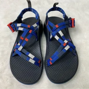 Chaco J180274 Kids ZX1 Unisex Ecotread Function Royal Blue Sandals Size 4