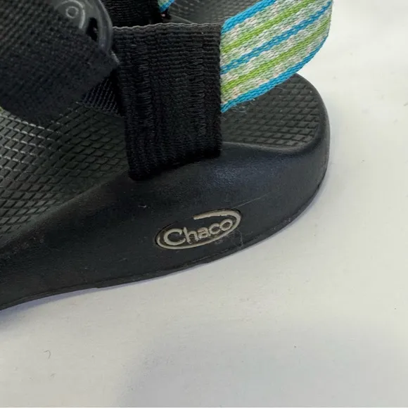 Chaco Sandals ZX2 Blue and Green Women’s Size 8