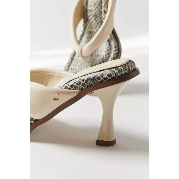 Circus by Sam Edelman 7M Skeet Square-Toe Dress Sandals Womens Shoes Thong Heels