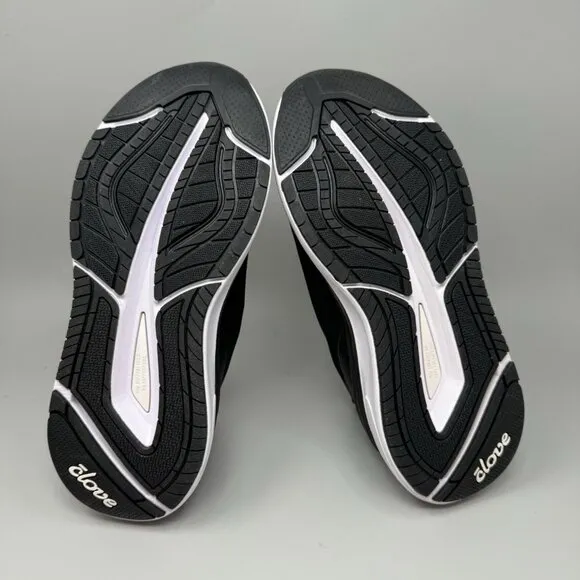 Clove Supercush Alto Shoes Women 9.5 Men’s 8 Black Casual Sneakers