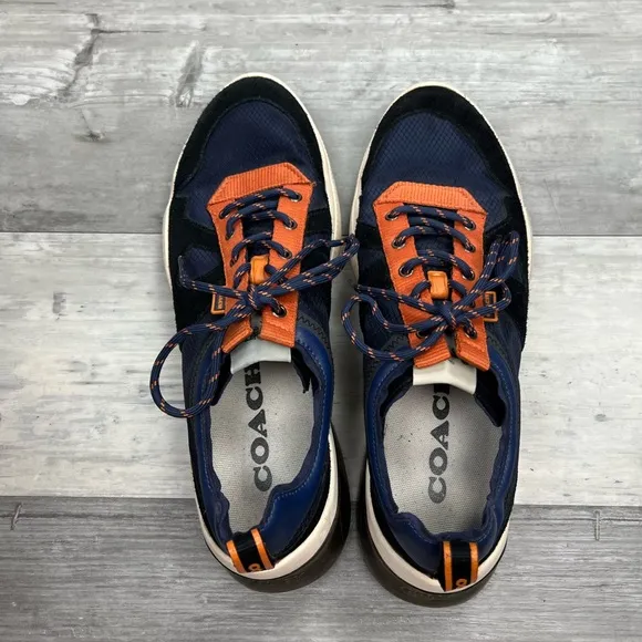 Coach Citysole Colorblock Admiral Clementine Sneakers 11.5 D