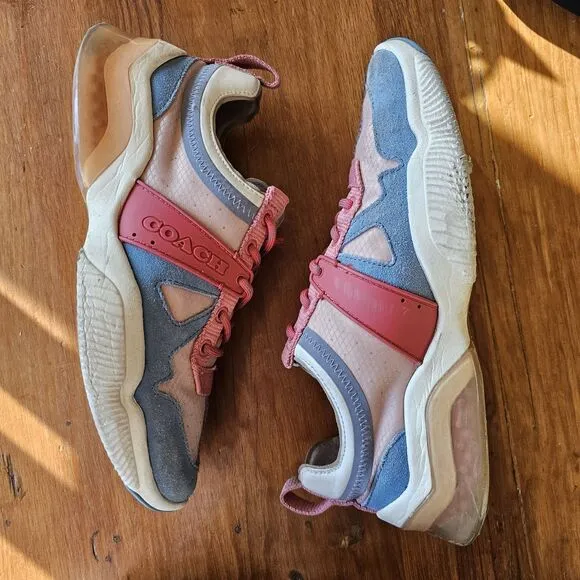 COACH G5046 CITYSOLE RUNNER SNEAKERS Orchid/ Bluebell SIZE 7B